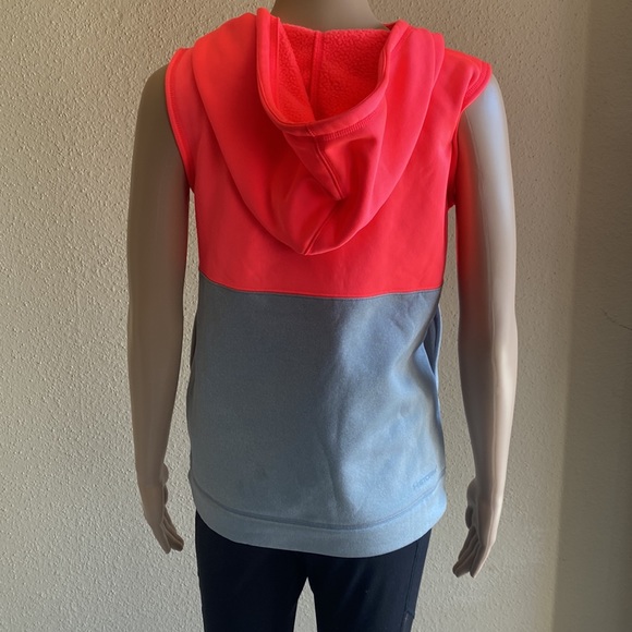 Under Armour, Ejercicio Women Vests, Orange and Silver Color, Size YLG/JG/G. - Picture 3 of 6